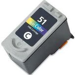 Canon cartridges CL-51 kleur compatible