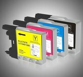 Brother cartridges LC-1280 Set 4 stuks compatible