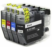 Brother DCP-J772DW inkt cartridges LC-3213 XL Set 4 stuks Compatible