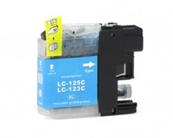  Huismerk Brother cartridges LC-123 Cyan