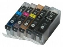 Huismerk Canon pixma MP970 Compatible CLI-8 / PGI-5 set MET CHIP! 