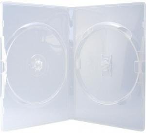 Dvd Box 2  14 mm Transparant 5 Stuks