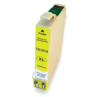 Huismerk Epson cartridges T18 XL Yellow (T1814)