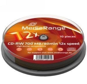 MediaRange CD-RW 700 MB 10 stuks 