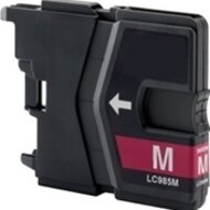 Huismerk Brother DCP-J315 compatible inktcartridges LC985 Magenta