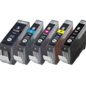 Canon pixma ip4500 Compatible inkt cartridges CLI-8 / PGI-5 set 5 stuks