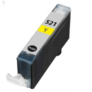 Huismerk Canon pixma MP560 Compatible inkt cartridges CLI-521 Yellow met chip