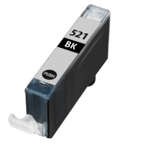 Huismerk Canon pixma MP550 Compatible inkt cartridges CLI-521 BK met chip