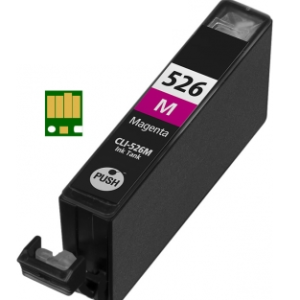 Huismerk Canon pixma IP4800 Compatible inkt cartridges CLI-526 Magenta met chip