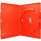 Amaray Dvd Box 1  14 mm 5 Stuks Rood