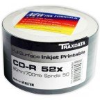 Ritek CD-R 700 MB Inkjet Printable 50 stuks