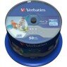 Verbatim BD-R full-printable 25 GB 6x speed in cakebox 50 stuks 