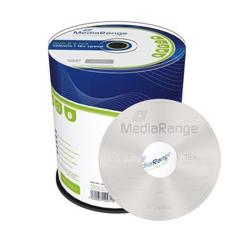MediaRange DVD-R 4.7 GB 100 stuks