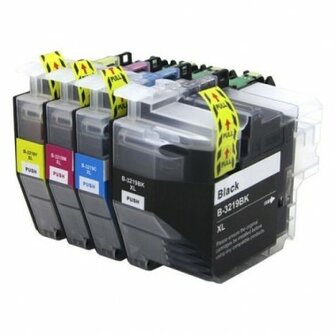 Brother MFC-J5930DW compatible inktcartridges LC-3219 set 4 stuks