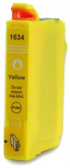 Huismerk Epson WorkForce WF-2660DWF cartridges T16 XL Yellow (T1634)