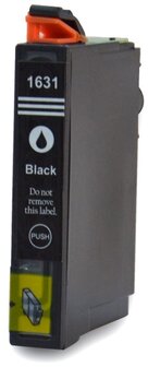 Huismerk Epson WorkForce WF-2660DWF cartridges T16 XL Bk (T1631)