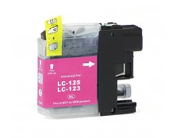  Huismerk Brother MFC-J6520DW cartridges LC-123 Magenta
