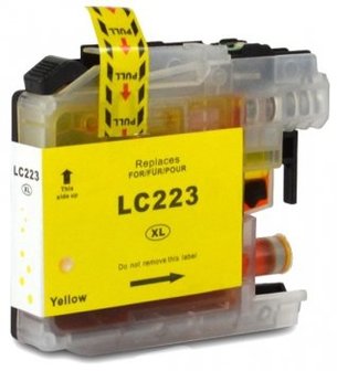 Brother MFC-J4420DW inkt cartridges LC-223 Yellow Compatible