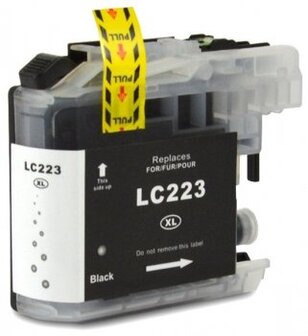 Brother DCP-J562DW inkt cartridges LC-223 bk Compatible