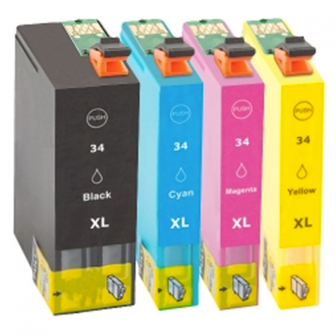 Epson inkt cartridges T34XL (T3476)  Set Compatible