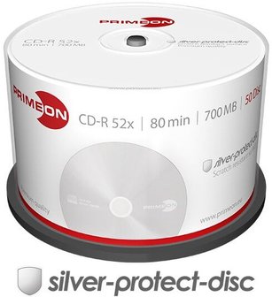 Primeon CD-R 700 MB 50 stuks