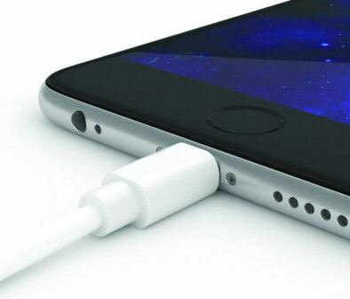 Apple Lightning iPhone / iPad Kabel 1 Meter Wit