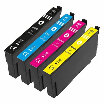 Epson compatible inkt cartridges 405XL Set 4 stuks