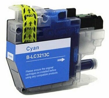 Brother inkt cartridges LC-3213 XL Cyan Compatible