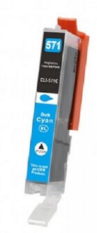 Canon pixma MG5751 inkt cartridges CLI-571 Cyan XL Compatible