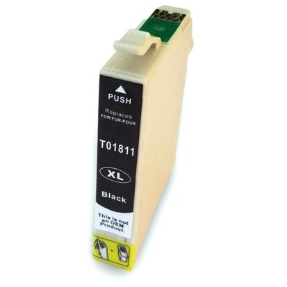 Epson Expression Home XP-212 inkt cartridges T1811 XL Bk Compatible