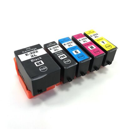 Epson cartridges 202 XL Set 5 stuks Compatible