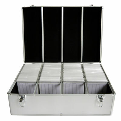 CD / DVD DJ Koffer 1000 Zilver