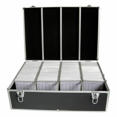 CD / DVD DJ Koffer 1000 Zwart