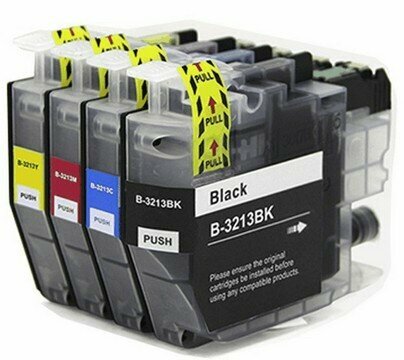 Brother MFC-J895DW inkt cartridges LC-3213 XL Set 4 stuks Compatible