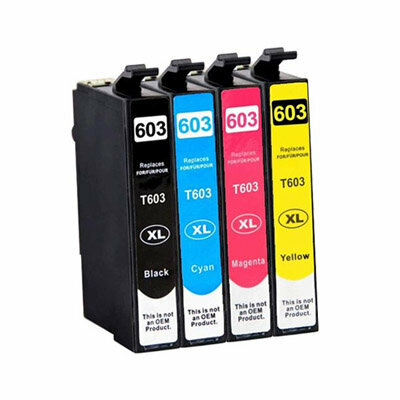 Epson WorkForce WF-2830DWF inkt cartridges 603 XL Set 4 stuks Compatible