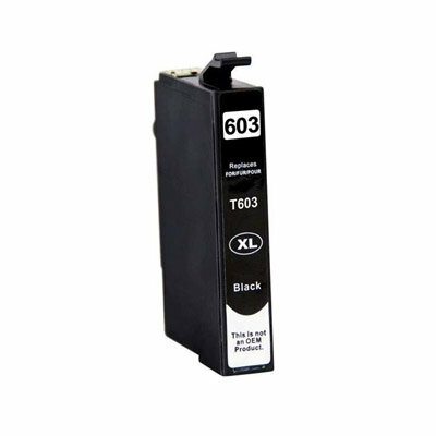 Epson WorkForce WF-2830DWF inkt cartridges 603 XL BK Compatible