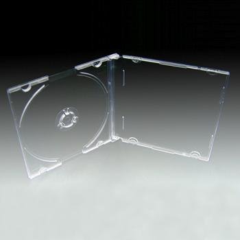 Slim Case 1 cd Transparant 10 stuks