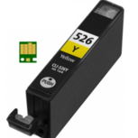 Huismerk Canon pixma MG5250 Compatible inkt cartridges CLI-526 Yellow met chip Huismerk Canon pixma MG5250 Compatible inkt cartridges CLI-526 Yellow met chip