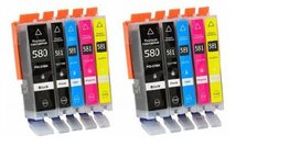 Huismerk Canon pixma TS6250 inktcartridges CLI-581 XL / PGI-580 XL set 10 stuks Huismerk Canon pixma TS6250 inktcartridges CLI-581 XL / PGI-580 XL set 10 stuks