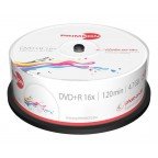 Primeon DVD+R 4.7 GB Inkjet Printable 25 stuks