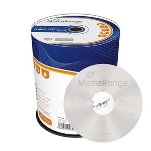 MediaRange DVD+R 4.7 GB 100 stuks