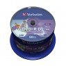 Verbatim DVD+R DL 8.5 GB Inkjet Printable 50 stuks 